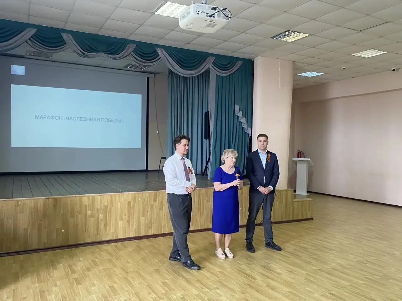 📌В рамках марафона «Наследники Победы» наш лицей провёл акцию «Кино Победы».  ✨Это не просто кинопок