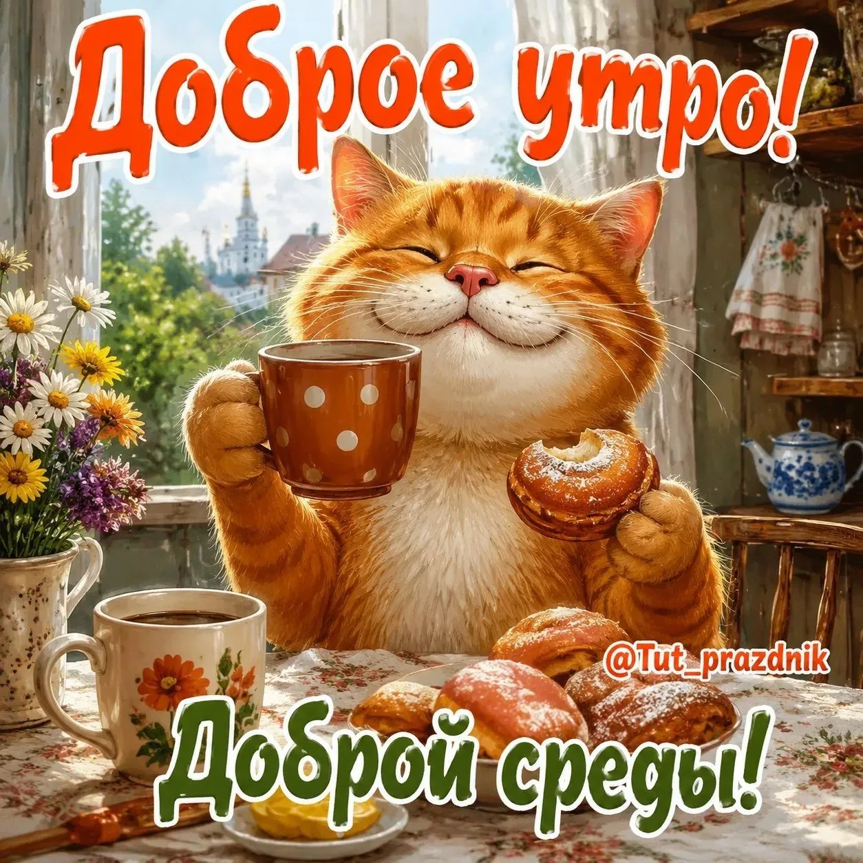 Доброе утро! 
Доброй среды!