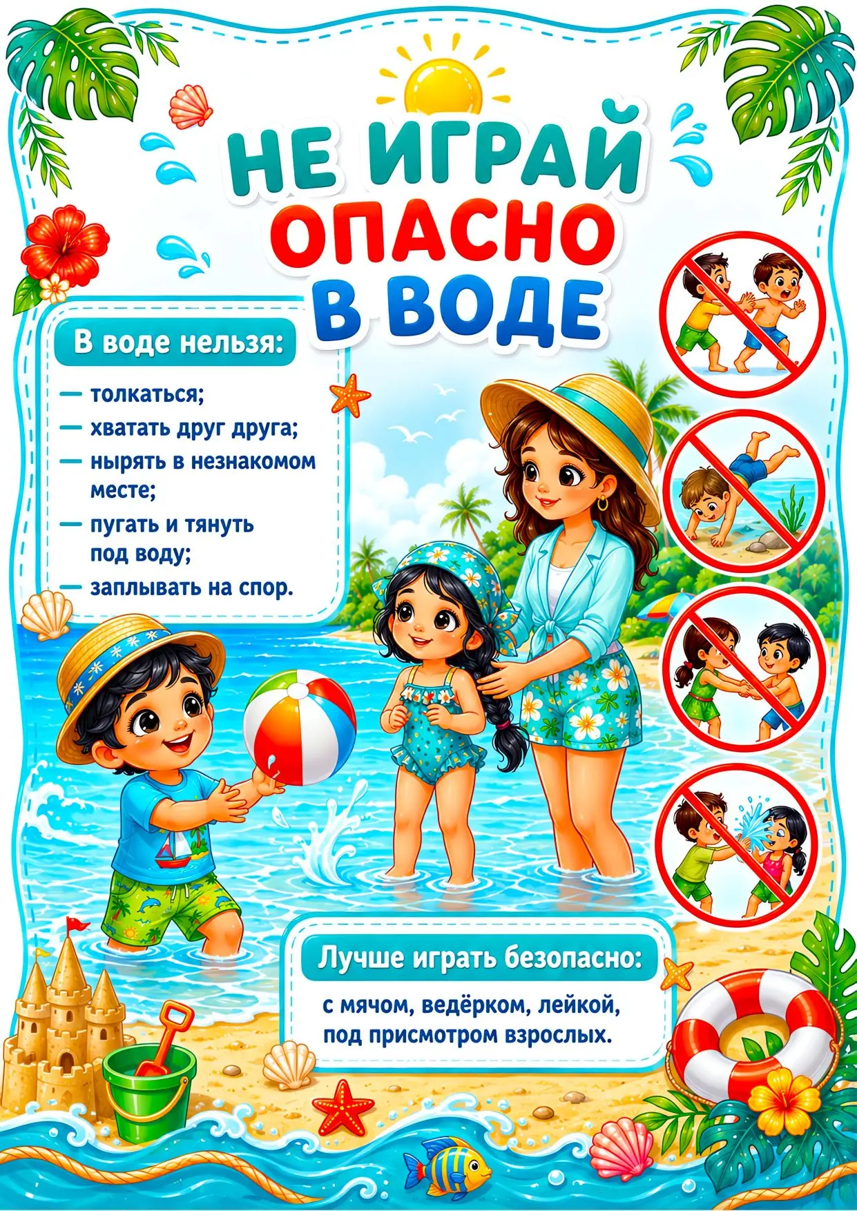 Безопасность на воде 🏖