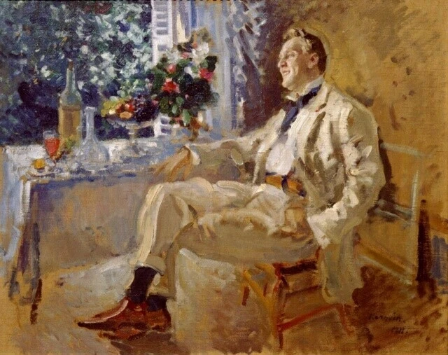 Константин Коровин. «Портрет артиста Ф.И. Шаляпина», 1911