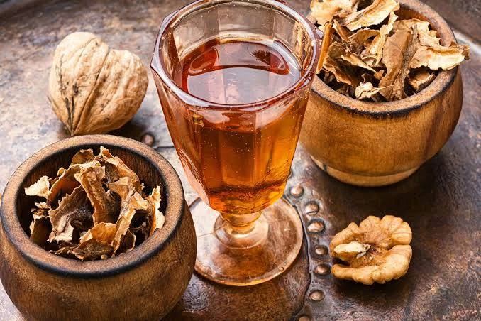Настойка из скорлупы грецких орехов на самогоне 🌰🥃🌟