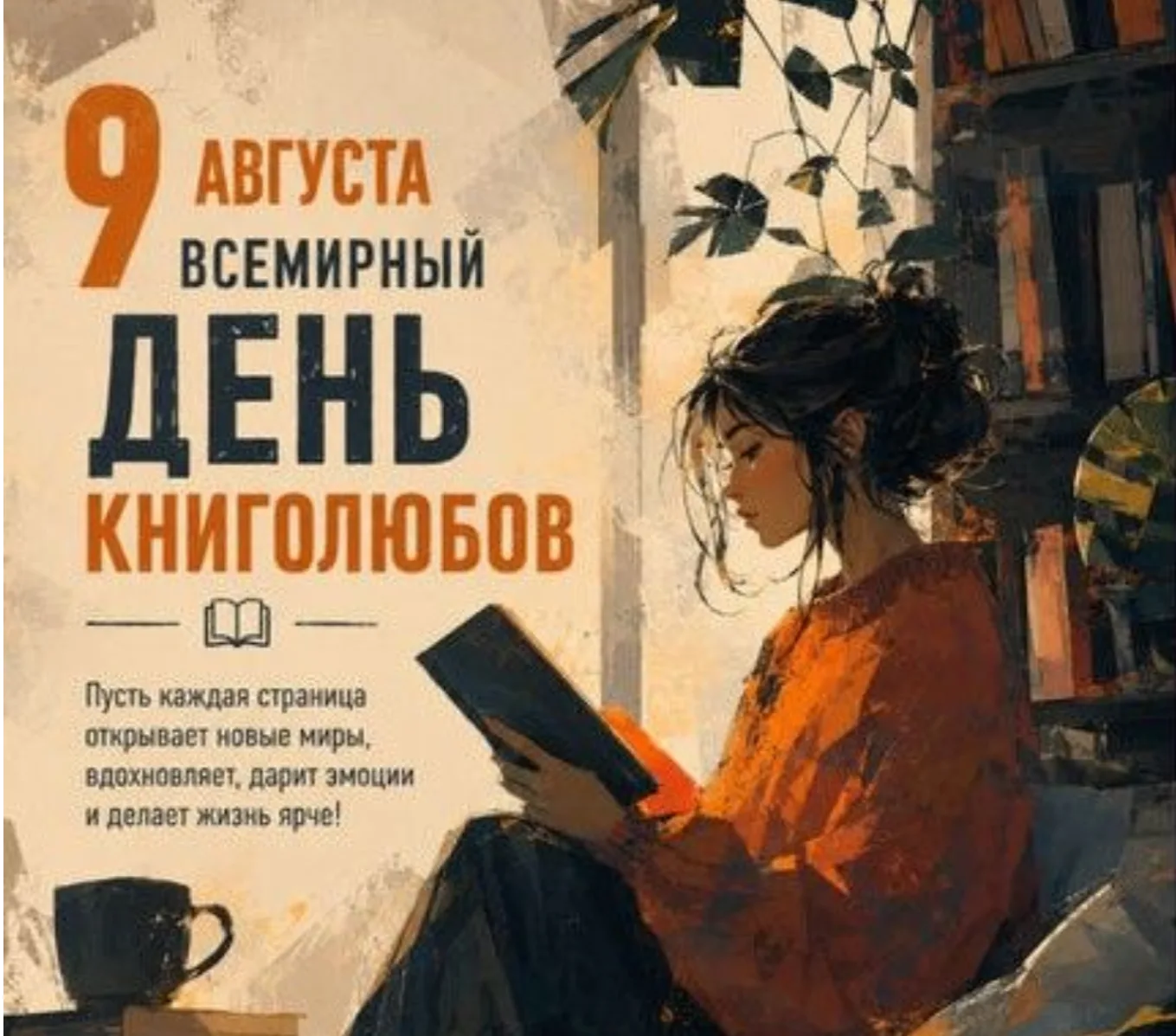 Всемирный день книголюбов ❤