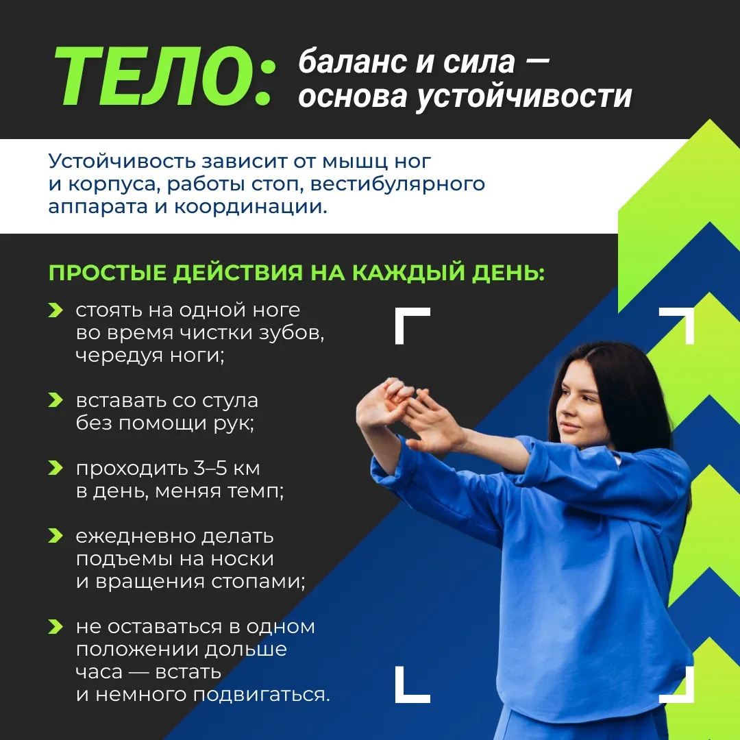 Принято считать, что слабость в ногах, проблемы с равновесием и боли в спине — естестве...