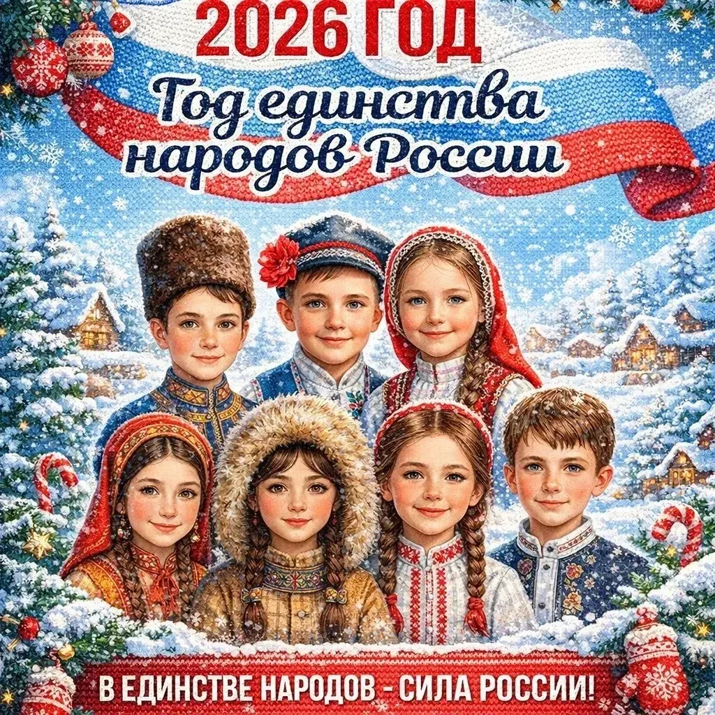🌎НОВЫЙ ГОД - НОВЫЕ ГОРИЗОНТЫ ДРУЖБЫ И СОГЛАСИЯ!👫  🇷🇺Президент Российской Федерации объявил 2026 год 