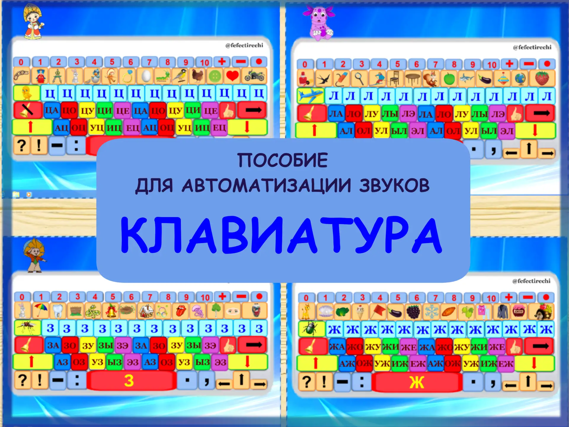 💻 ПОСОБИЕ «КЛАВИАТУРА» 💻

Интересная, необычная форма подачи — и отличная помощь в автоматизации з