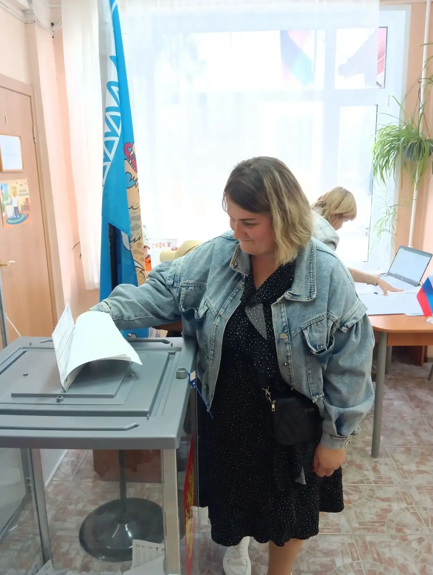 ✅ Сегодня, 19 сентября, прошёл второй день выборов. Наши сотрудники детского сада вновь...