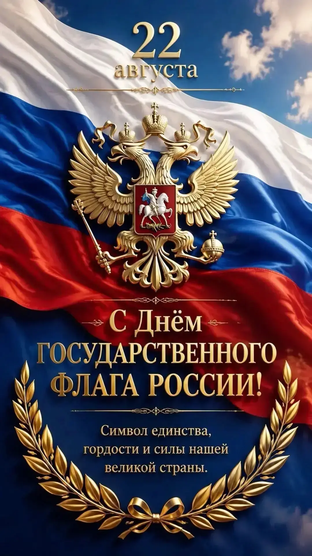 С Днём Государственного флага Российской Федерации! 🇷🇺