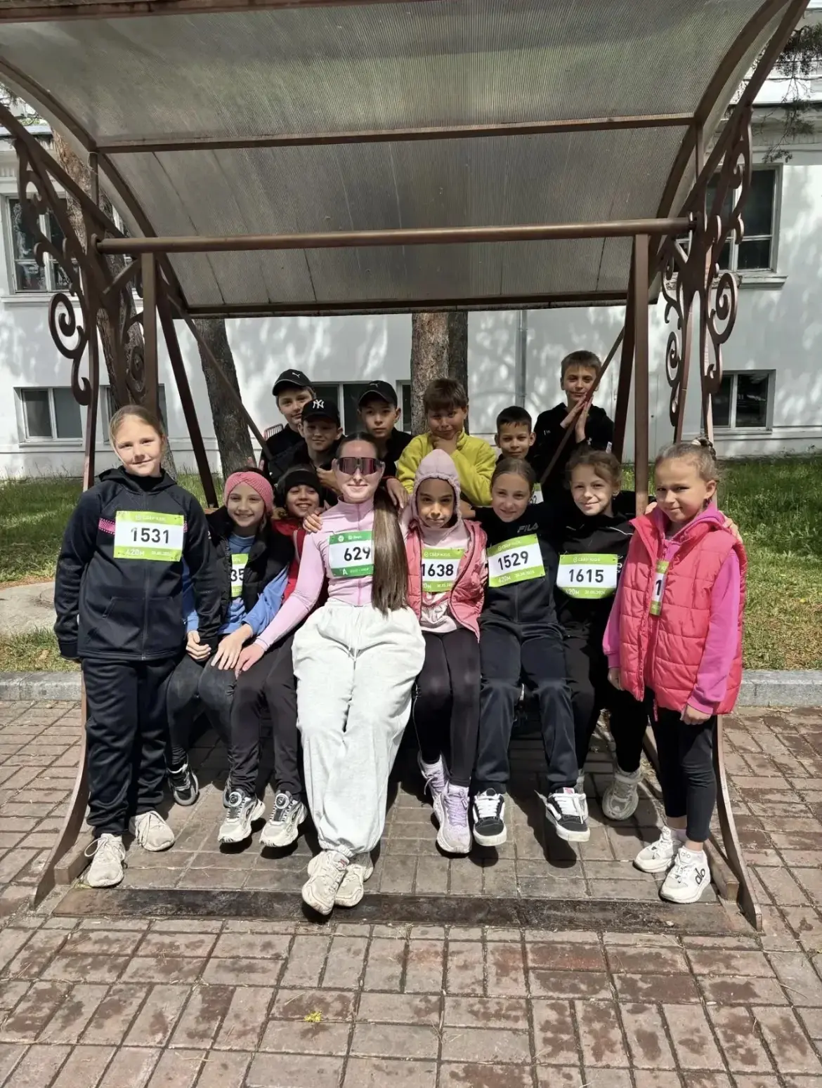 Спортсмены тренера-преподавателя Черенцовой Елизаветы на «Зеленом марофоне»