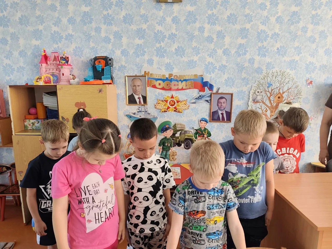 Воспитанники ГБДОУ "Детский сад № 6 г.о. Харцызск" ДНР почтили память погибших в Великой Отечественн