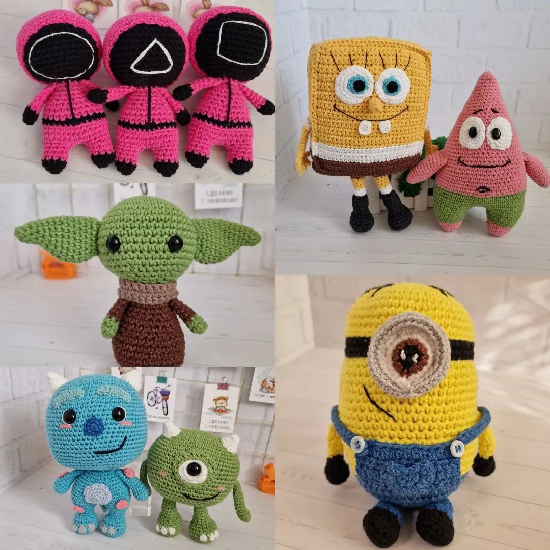 Рекомендую отличный канал по вязанию игрушек Вязание крючком🧶 Мастер Классы 🧶Амигуруми