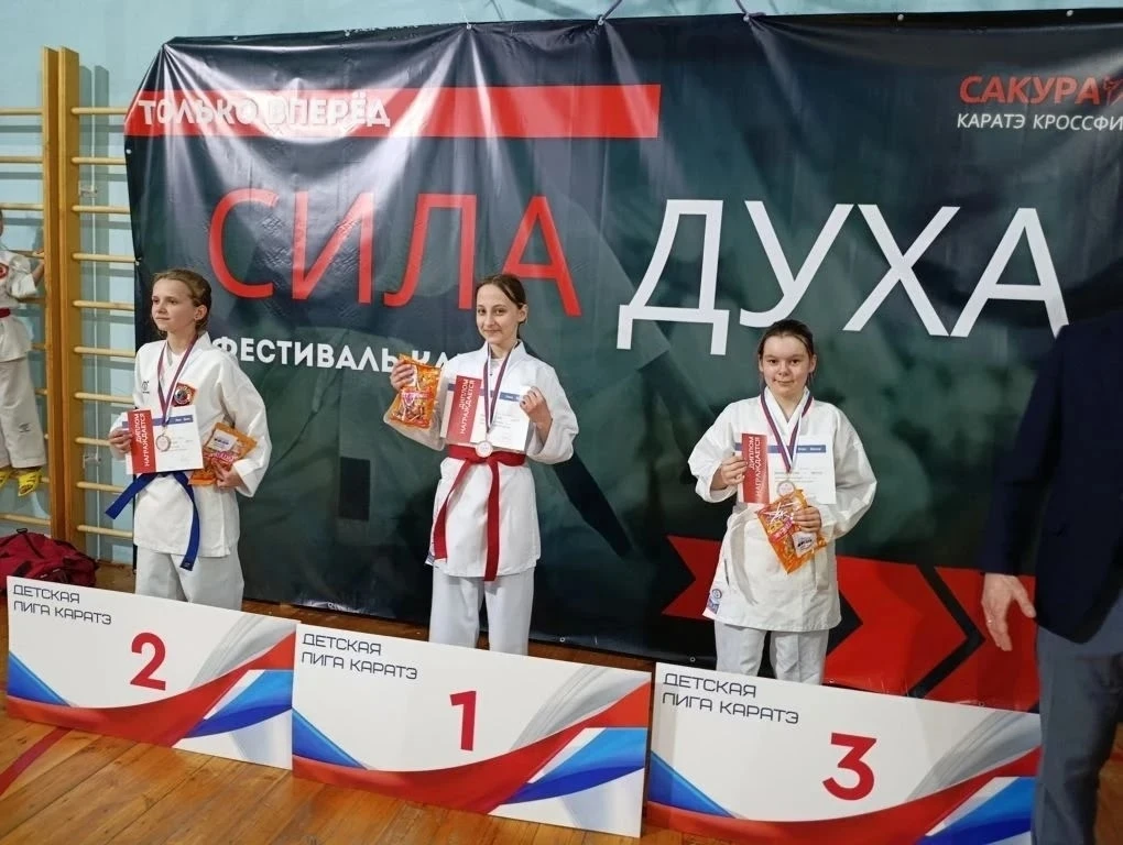 💪 Новые спортивные рекорды!   🥉На выходных проходил турнир по каратэ "Сила духа", Амелия  заняла 3 м
