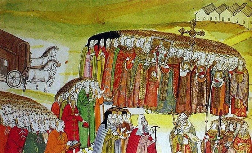 14 июня 1619 год. В Москву после девяти лет польского плена прибыл Филарет Никитич, отец царя Михаил