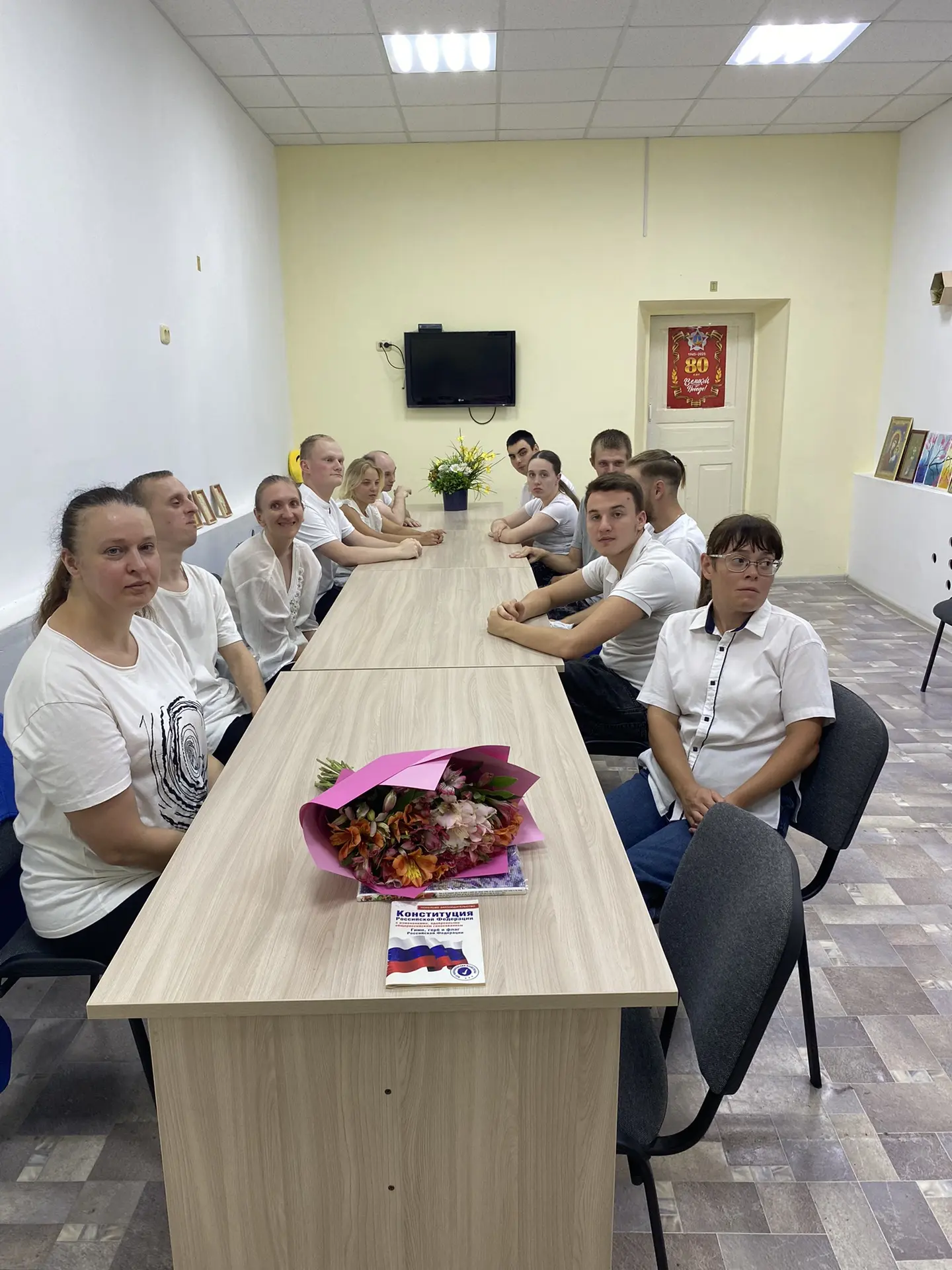 19 августа, в преддверии дня выборов, в клубе молодых людей с ограниченными возможностя...