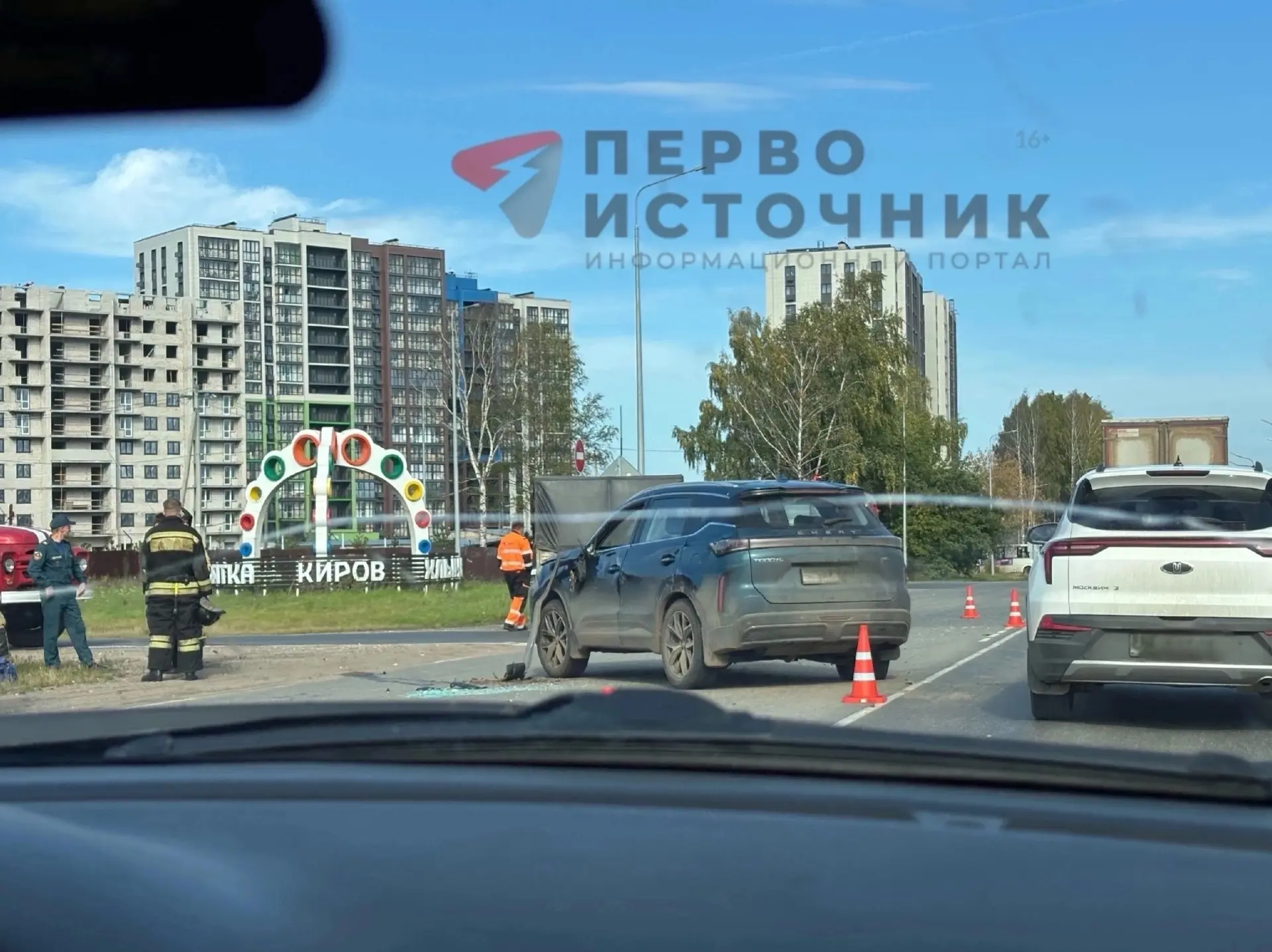 ⚡️Авария на улице Советской в Нововятском районе.