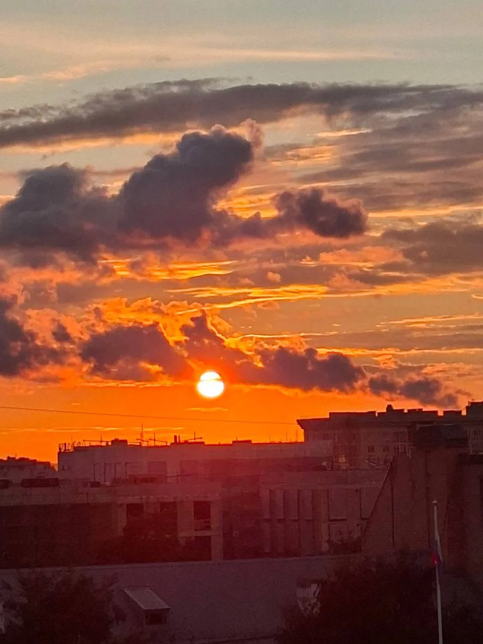 🌅 Невероятный закат в Казани