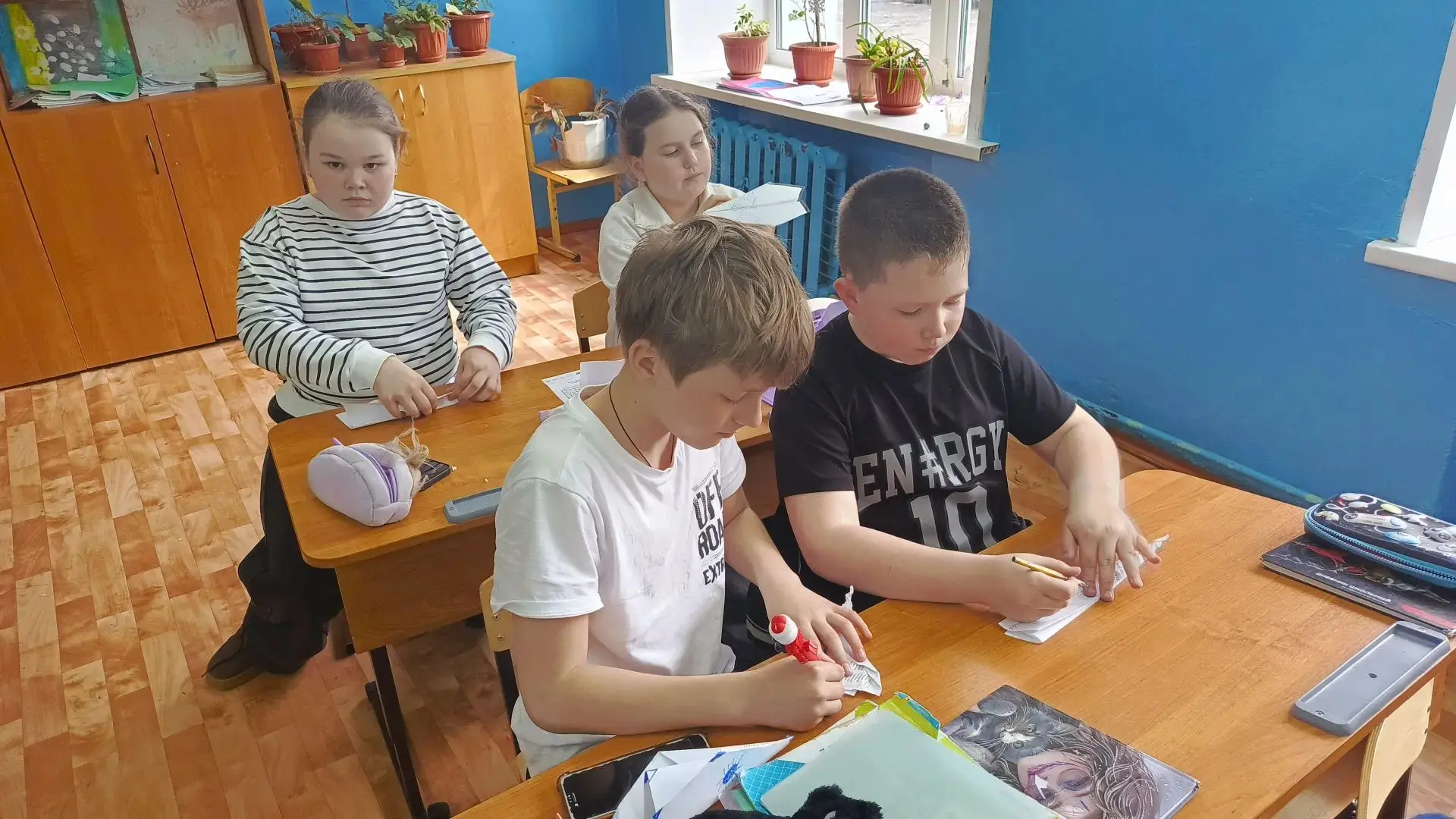 🚀 В 4 классе прошло необычное  занятие с педагогом-психологом Гуниной Ю. А.!