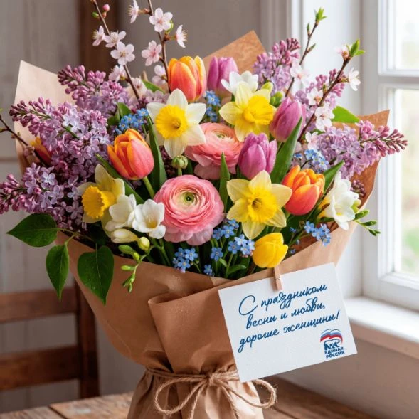 🌷Сердечно поздравляю всех прекрасных женщин с замечательным, любимым всеми нами весенн...