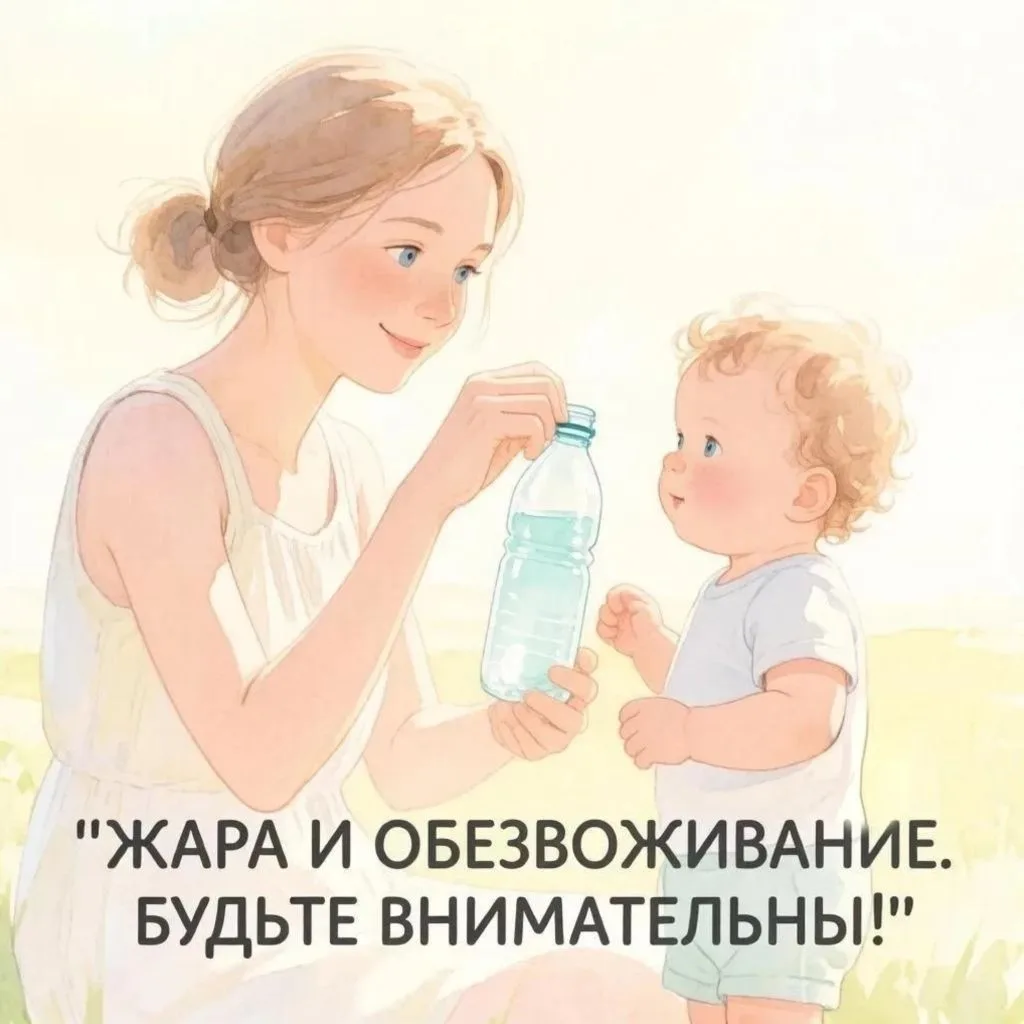Летняя жара и ваш малыш!