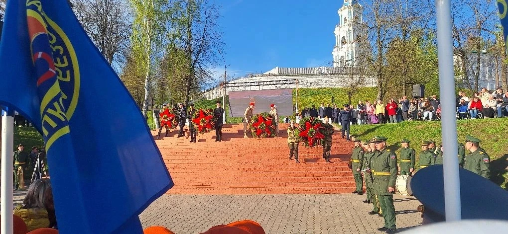 Патриотическая акция «Венок Победы» В память о героях Великой Отечественной войны уже 11 год подряд 