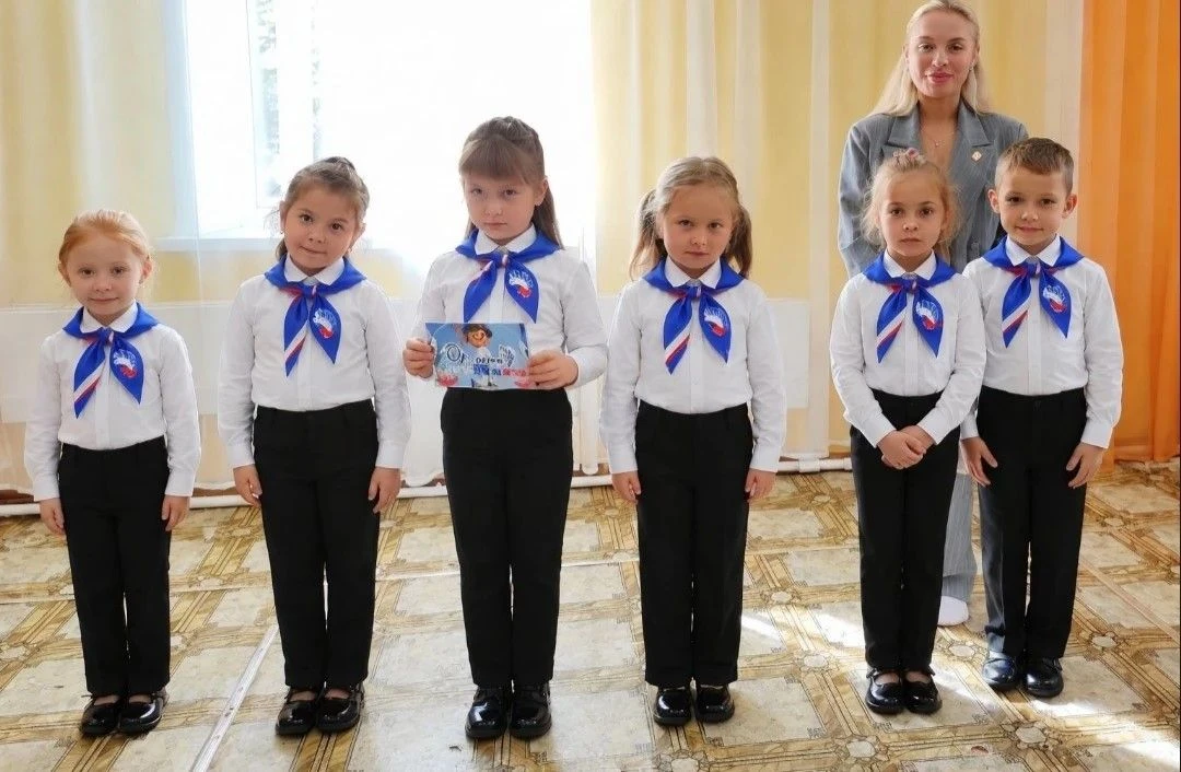 В СП «Детский сад № 8» ГБОУ СОШ № 8 г.о Октябрьск прошла церемония посвящения воспитанн...