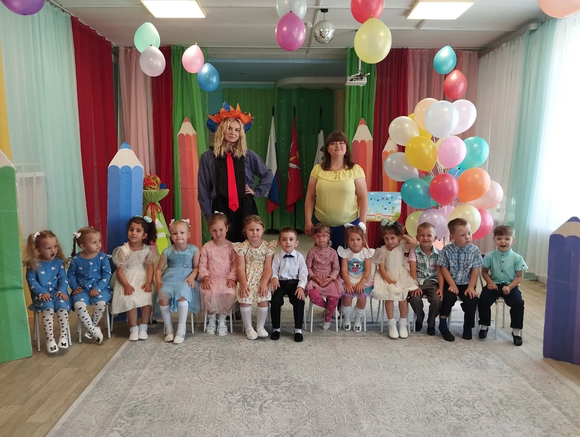 В нашем детском саду прошло увлекательное развлечение " Здравствуй , детский сад! " для...