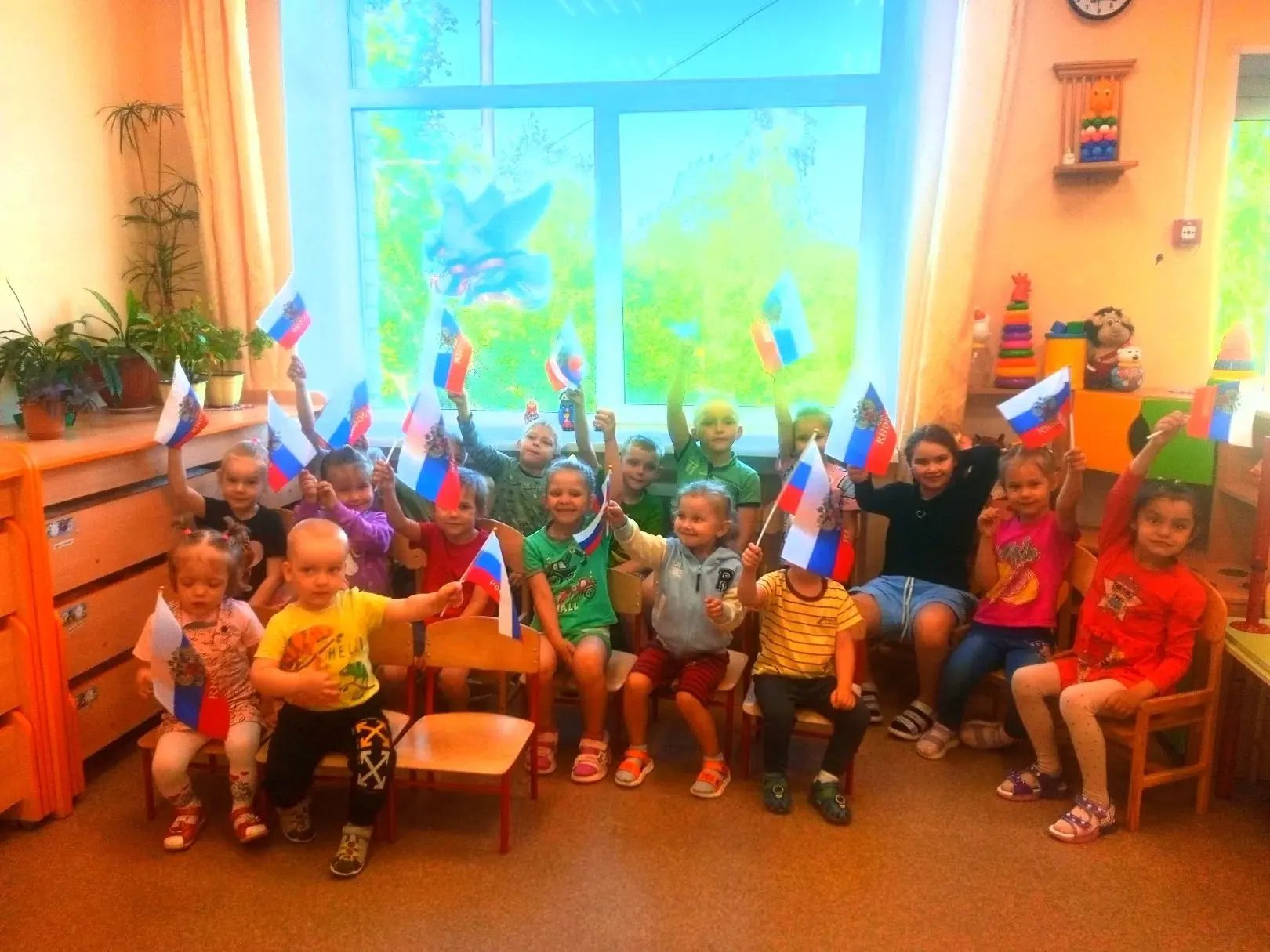 12 июня — День России!🤍💙❤
В нашем детском саду прошло мероприятие, посвящённое этому важному событ
