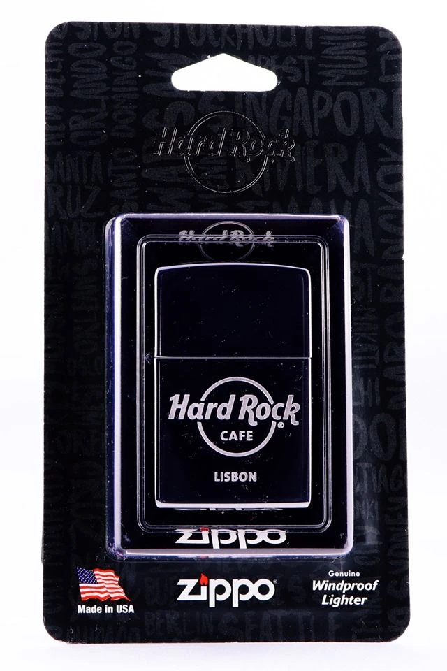 Zippo "Hard Rock Cafe Lisbon", 2018.
