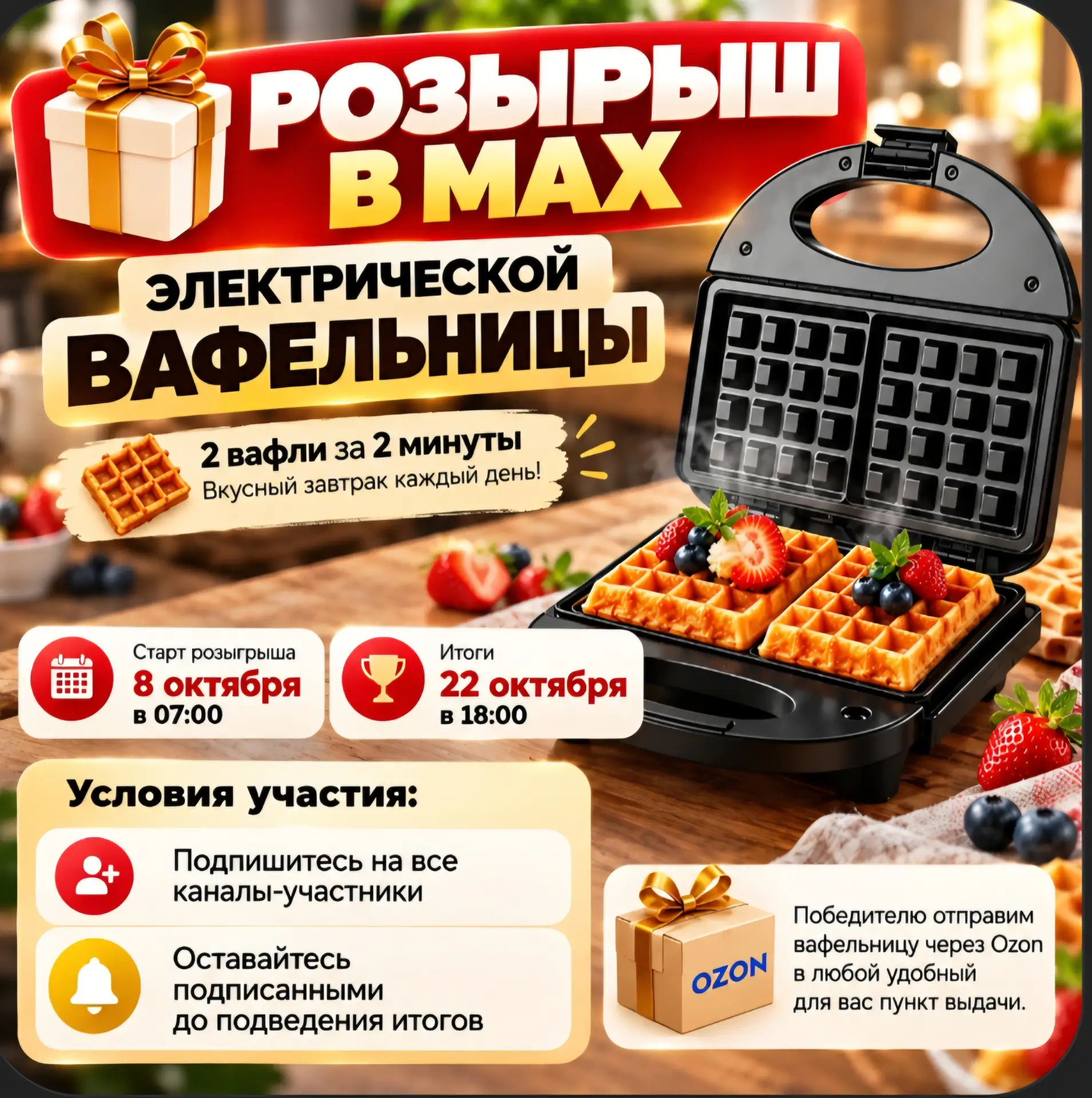 Вафельница