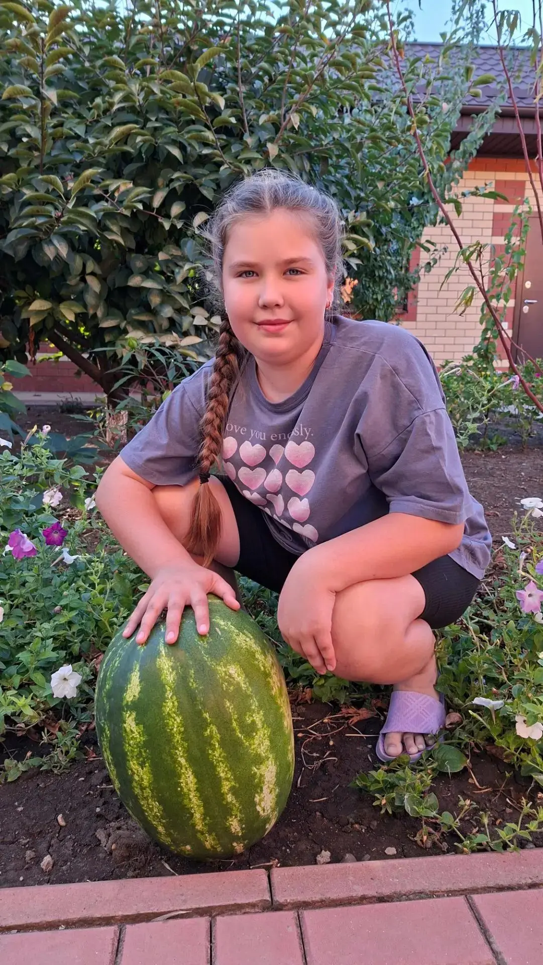 🏆 Шиц Юлия, 4 «А» класс — участник фотоконкурса «Мой гигантский урожай»! 🍅📸