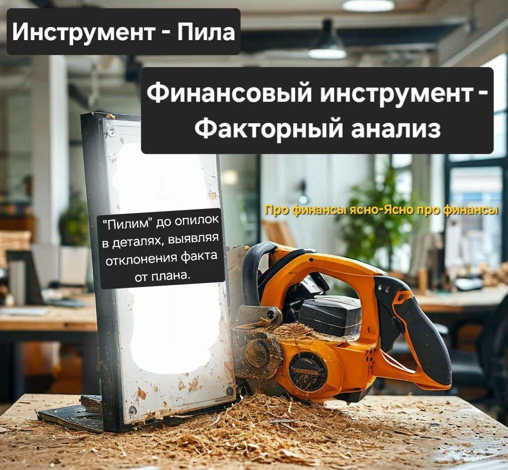 📊Факторный анализ в бизнесе: "Пилим до опилок в деталях"