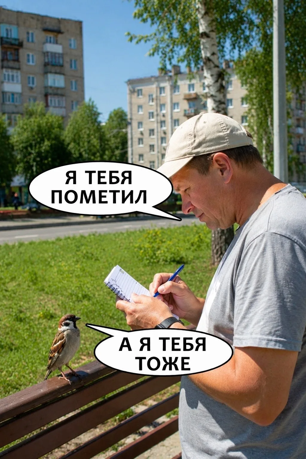 🐦️ В России стартует народная перепись воробьёв
