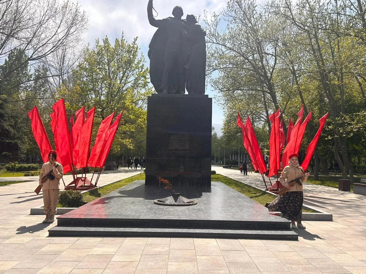 В Дагестане стартовала «Вахта Памяти», посвящённая 81-й годовщине Победы в Великой Отечественной вой