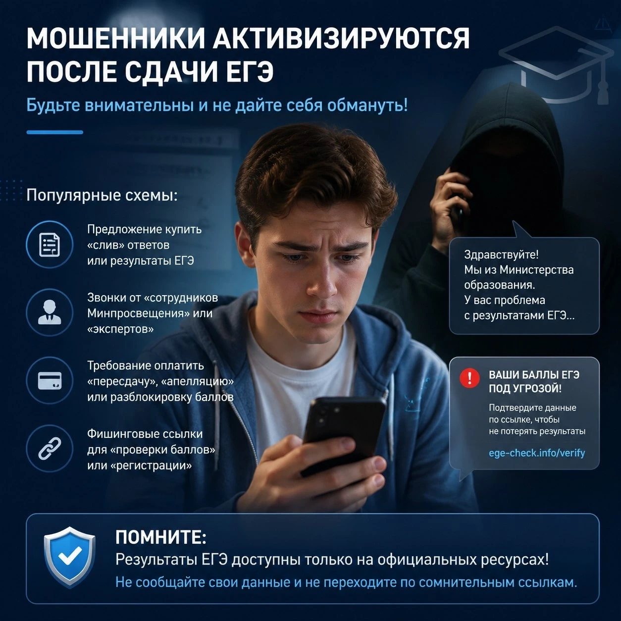 ❗Будьте внимательны и не дайте себя обмануть!