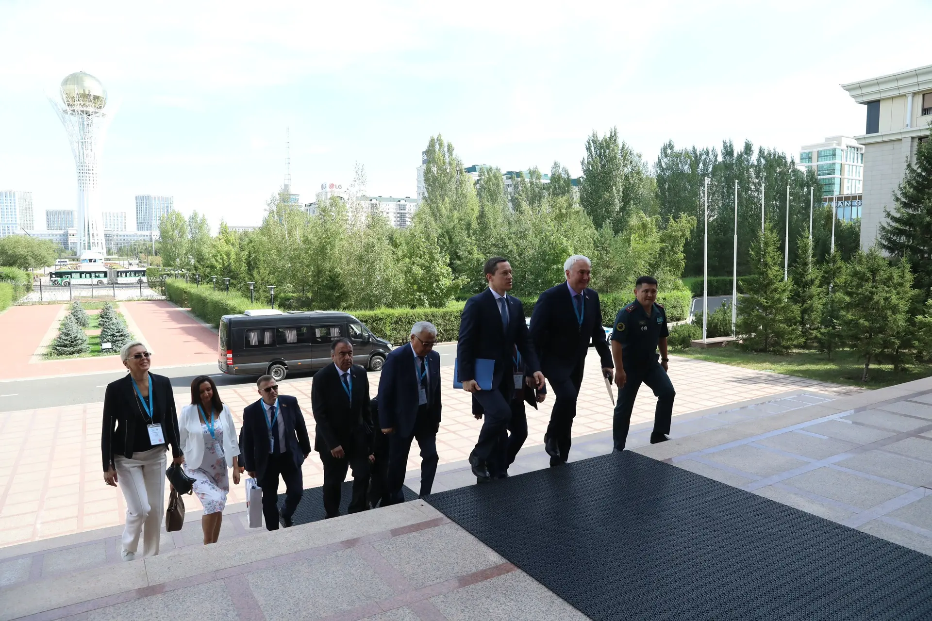 🇰🇿 22 августа в Астане в рамках работы миссии по международному наблюдению за выборам...