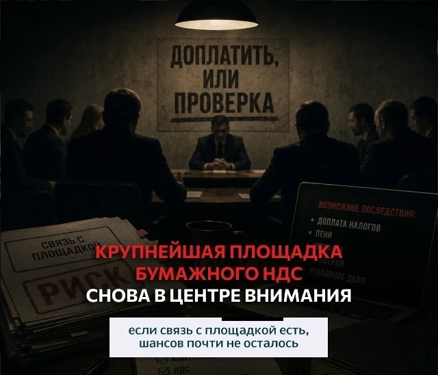 🚨 Отработка площадок перешла в новую фазу: ФНС начинает массовые ВНП