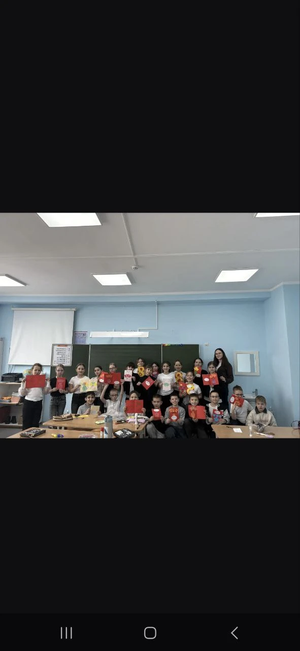 Мастер-класс к 8 Марта: делаем открытки с душой   Сегодня активисты Движения Первых в рамках Всеросс