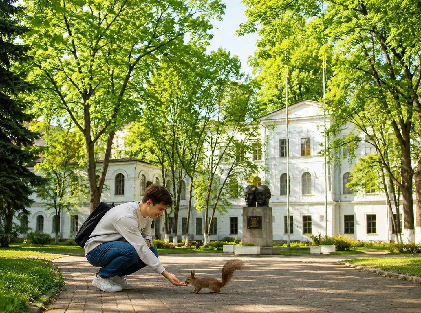 🐿️ Встретили белочку на территории Политеха?