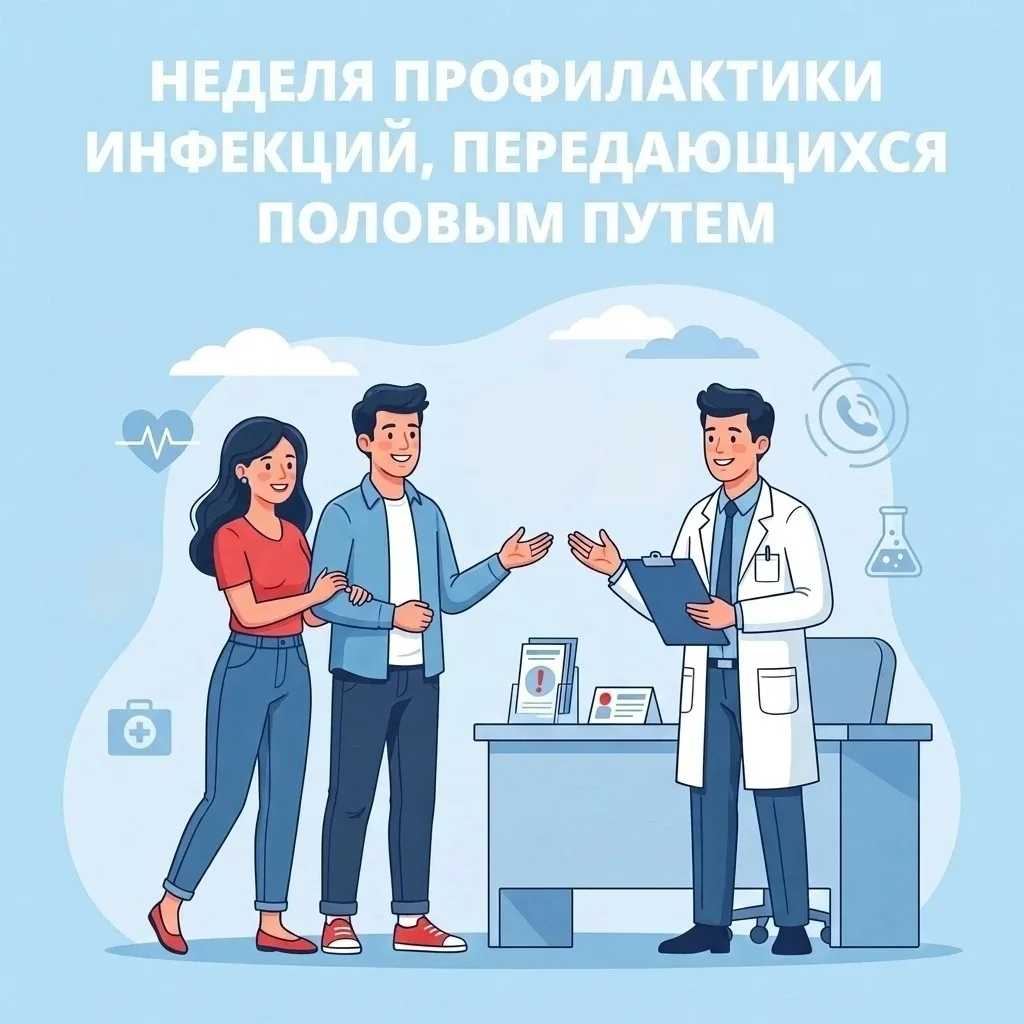 С 13 по 19 июля в России проходит Неделя профилактики инфекций, передающихся половым пу...