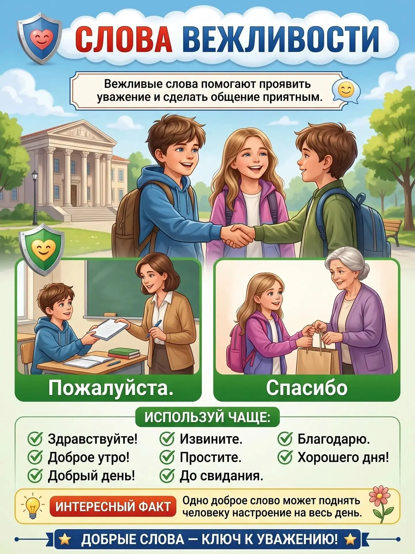 Как объяснить, что такое уважение к старшим?

Читайте информацию в картинках.