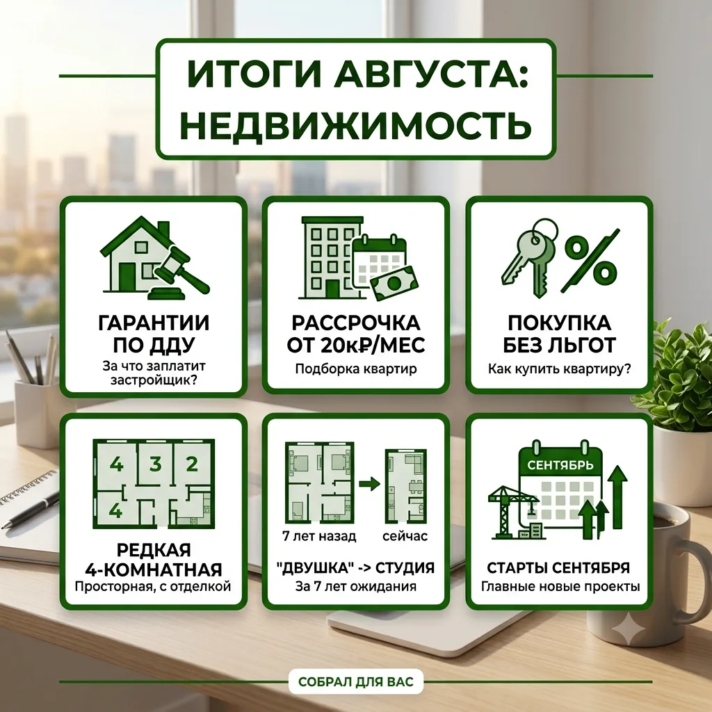 Дайджест постов за август