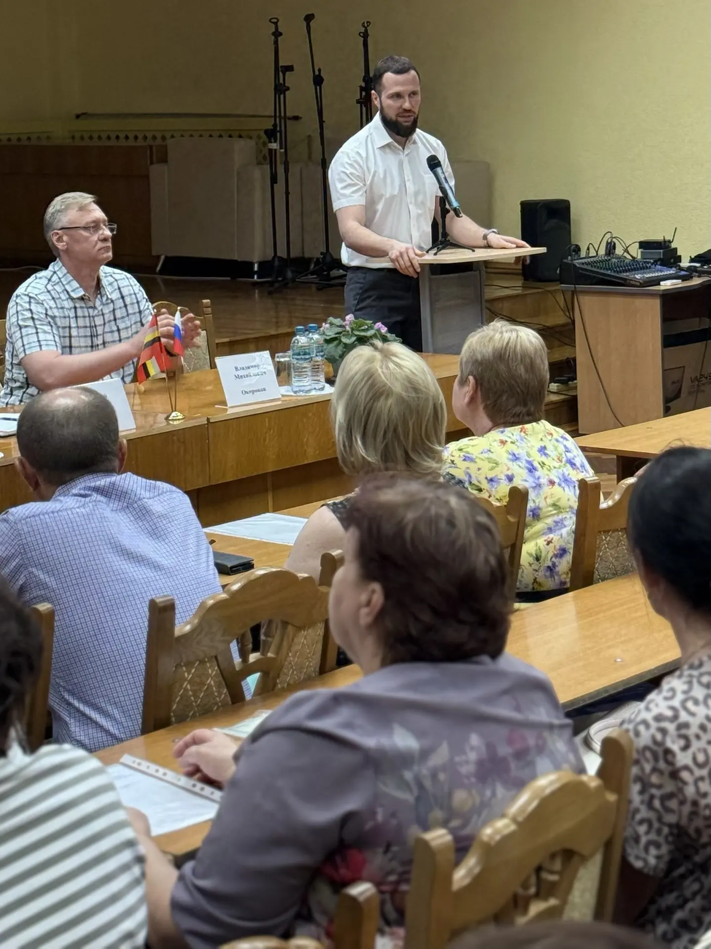 🇷🇺 На днях провел серию рабочих встреч с жителями Суджанского и Большесолдатского рай...