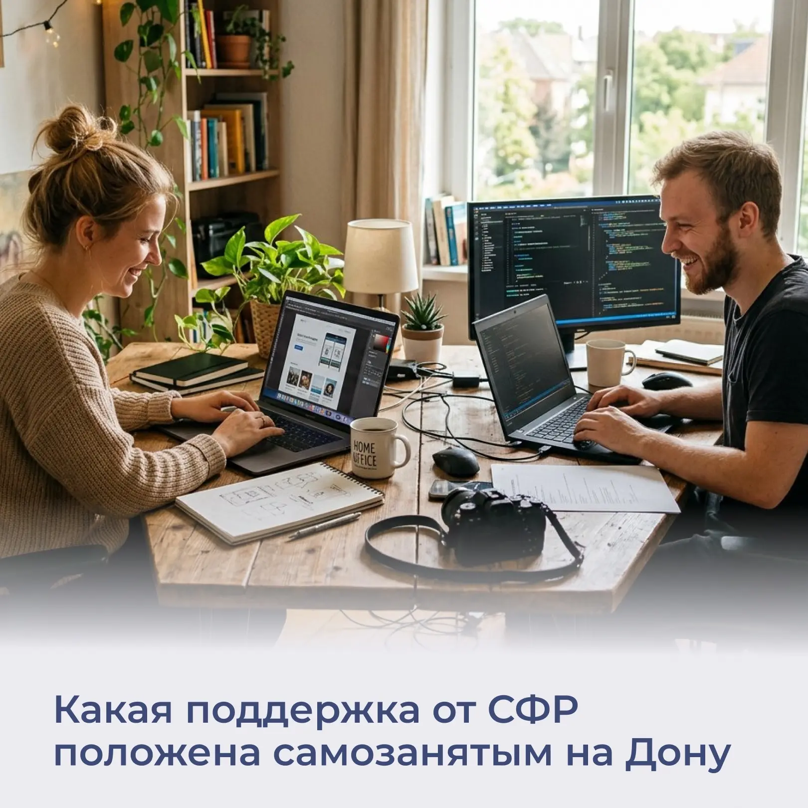 Самозанятые жители Ростовской области тоже могут получать поддержку от Социального фонд...