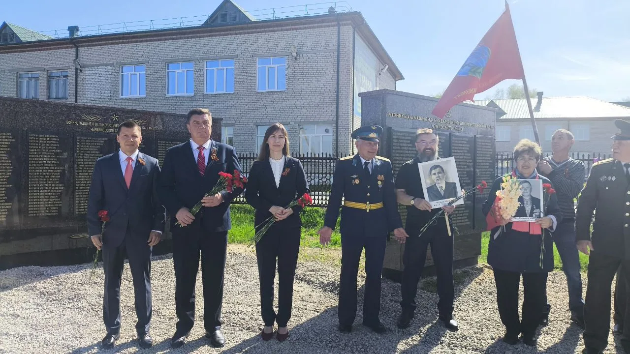 На территории Пышминского территориального управления прошли митинги, посвящённые 81-й годовщине Вел