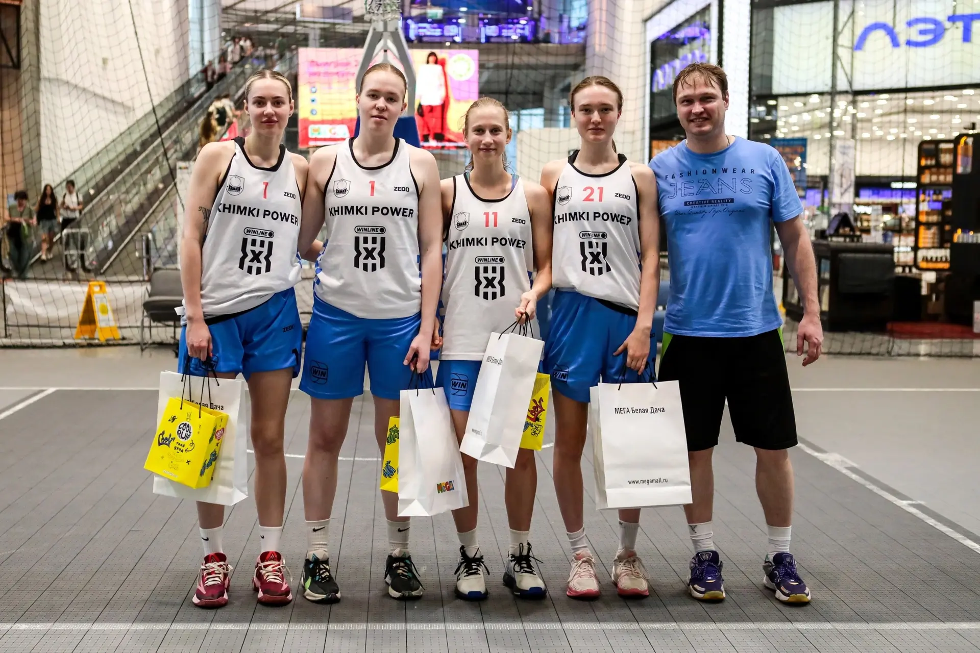 Девушки Khimki Power - третьи на МЕГА БАСКЕТЕ ЛЕТО🏀