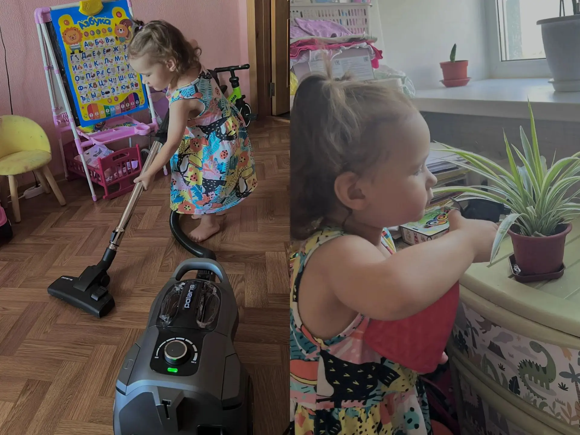 Наши ребята настоящие помощники! 👧👦

Малыши с радостью включаются в бытовые дела и стараются во вс