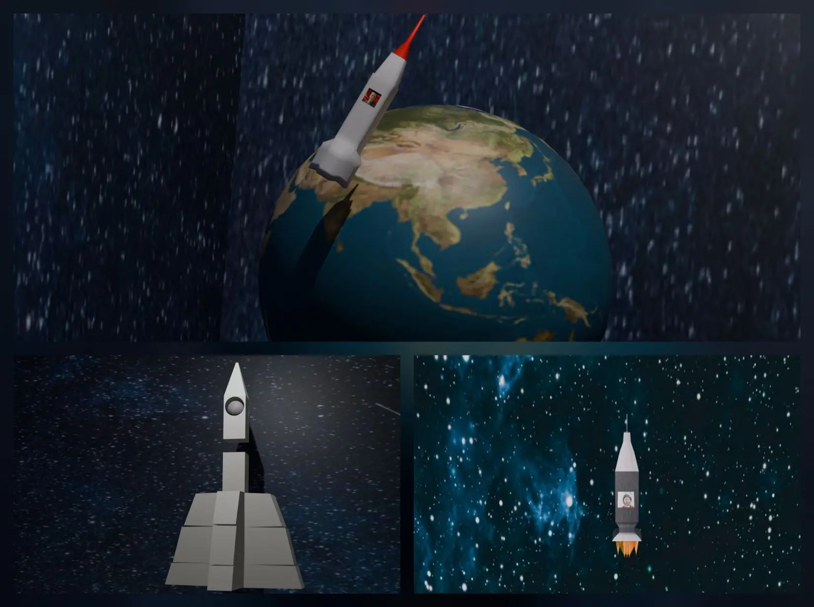 🚀 3D моделирование на уроках технологии ко Дню Космонавтики   💻 На уроках технологии семиклассники о