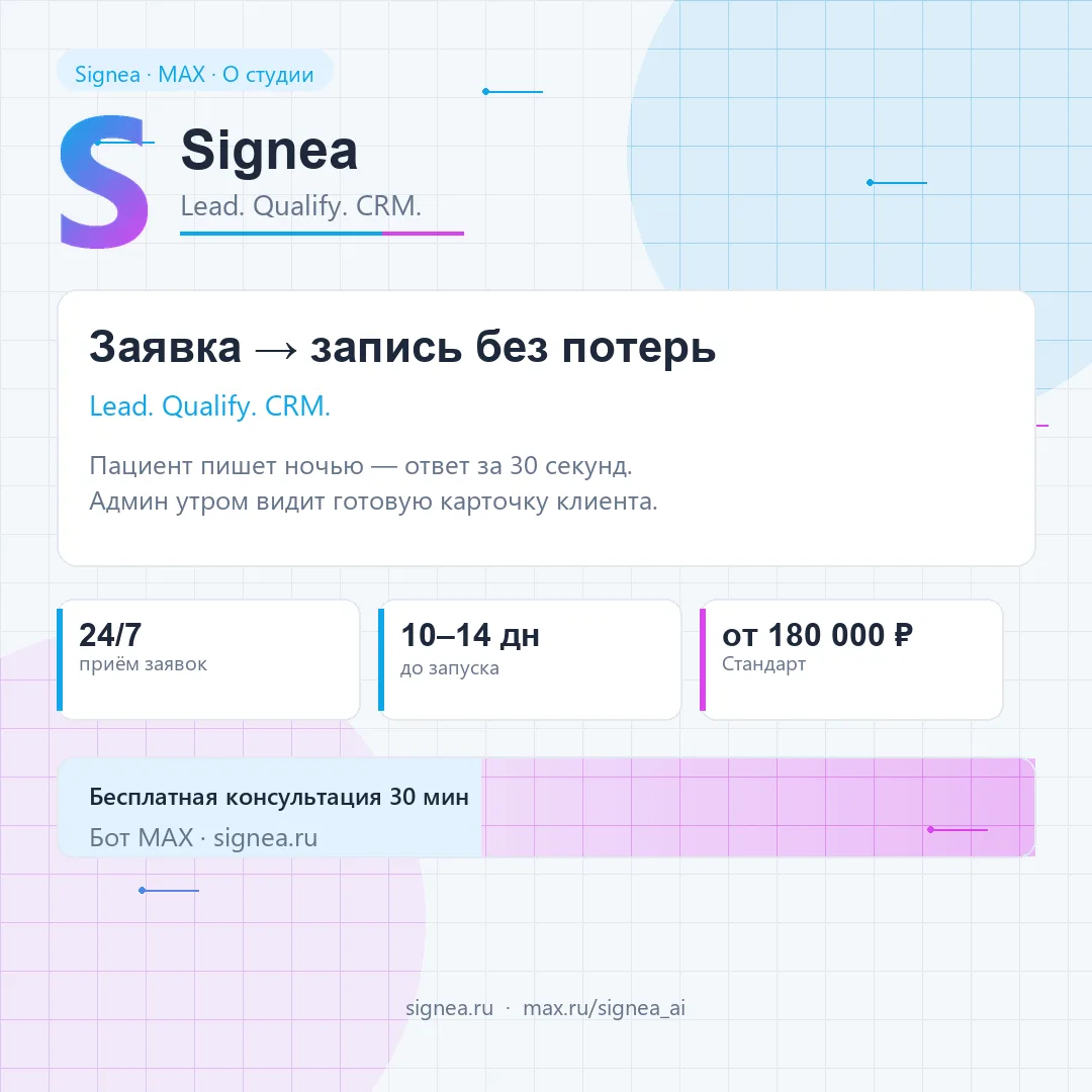 Signea — AI-студия для бизнеса