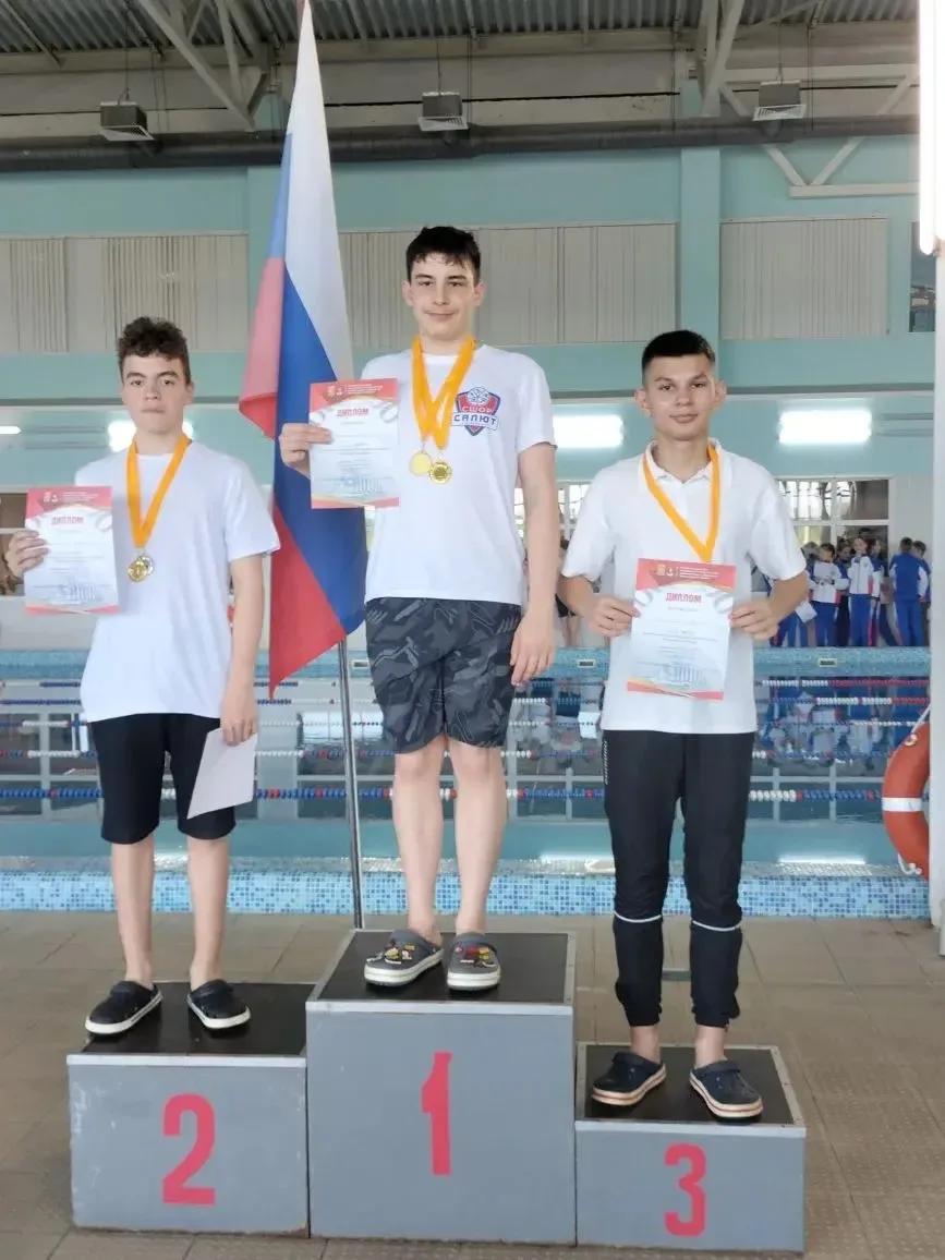 19 мая в ФОКе «Ока» прошло Открытое Первенство города Дзержинска по плаванию среди юнош...