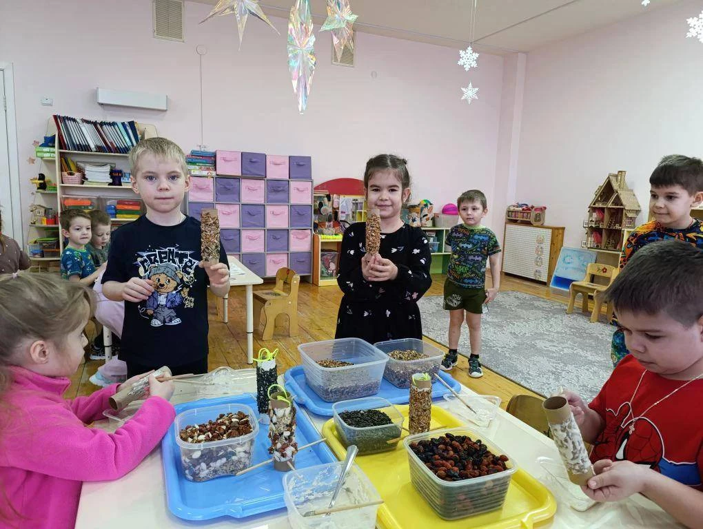 Заботимся о пернатых друзьях.