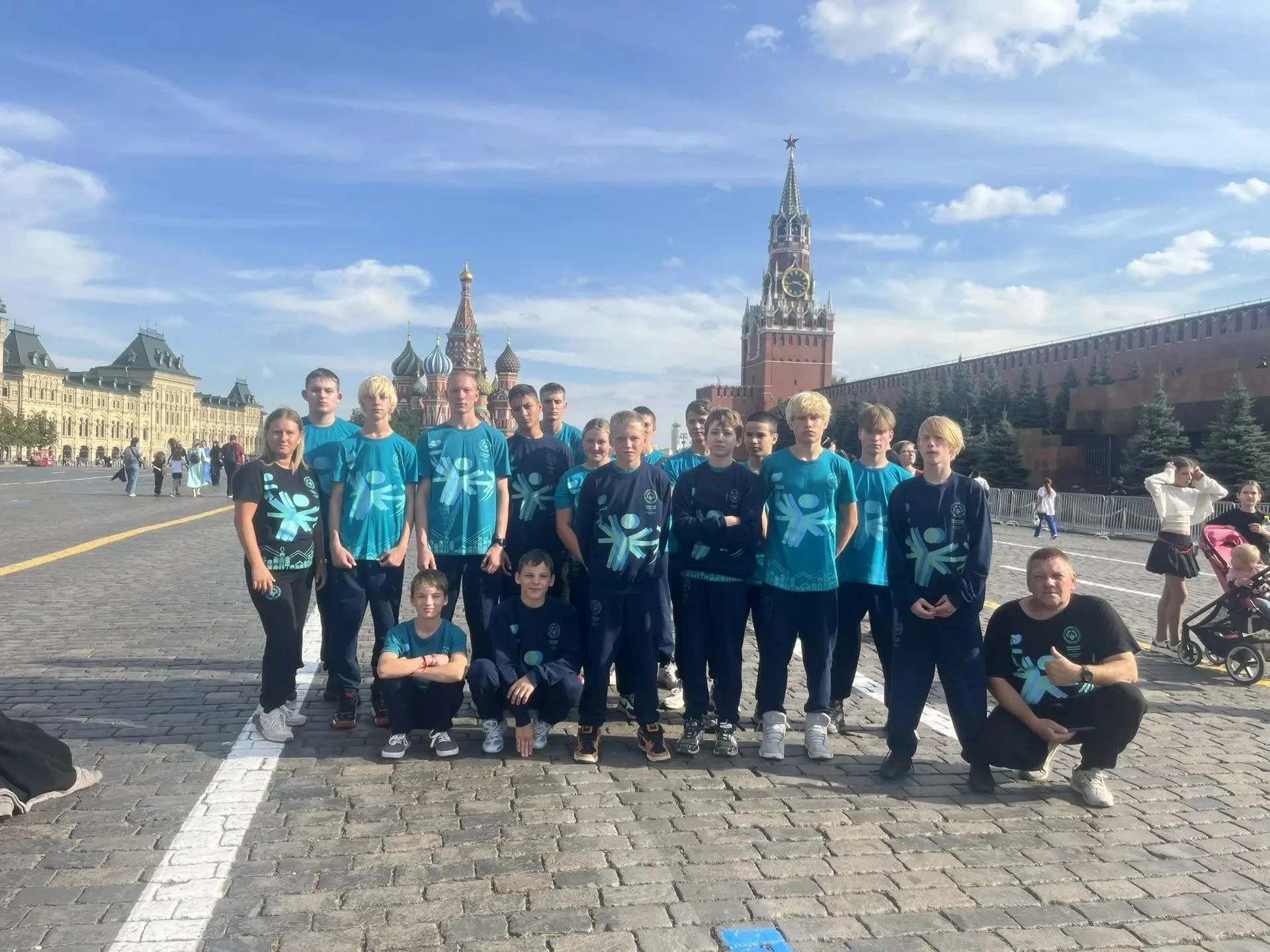 Наши спортсмены на Всероссийской Спартакиаде в Москве! 🏆